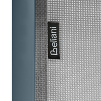 Set di 2 lettini da giardino con telaio in acciaio verniciato a polvere schienale regolabile cuscino poggiatesta telaio grigio chiaro