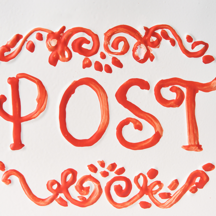 Cassetta postale Lettere a Babbo Natale bianca in metallo per interni e per esterni Motivo natalizio