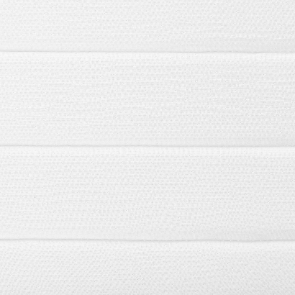 Materasso a molle insacchettate 120 x 200 cm con maniglie imbottite di schiuma viscoelastica rinfrescante di media durezza