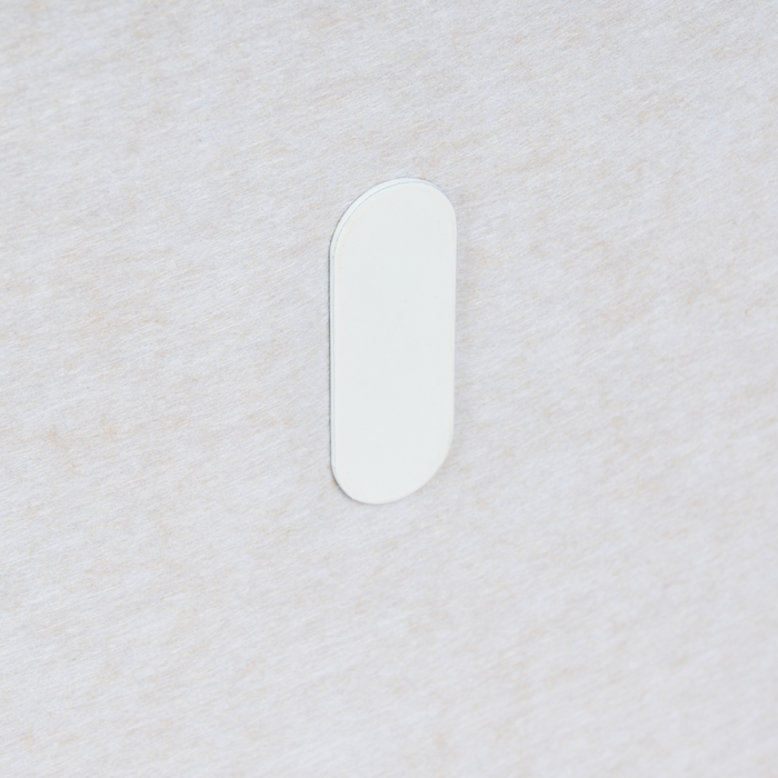 Pannello acustico in tessuto Imbottito 130 x 60 cm bianco sporco per scrivania tavolo ufficio