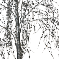 Albero di Natale artificiale Argento PVC 150 cm Luci LED Stile moderno per esterni e interni