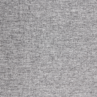 Pannello divisorio grigio chiaro in tessuto PET Board 160 x 40 cm Schermo acustico Morsetti di montaggio modulari Casa Ufficio