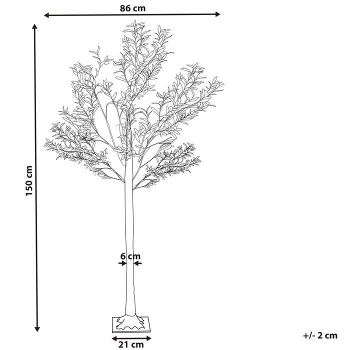 Albero artificiale verde PE 150 cm Luci LED innevato atmosfera natalizia moderna scandinava per esterni e interni
