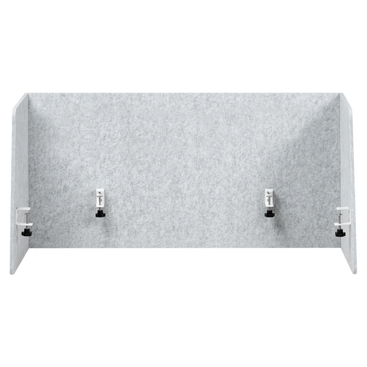 Pannello acustico in tessuto Imbottito 120 x 60 cm Grigio tavolo ufficio