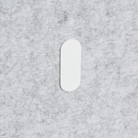 Pannello acustico in tessuto Imbottito 120 x 60 cm Grigio tavolo ufficio