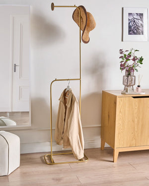 Appendiabiti in ferro dorato in metallo da 171 cm