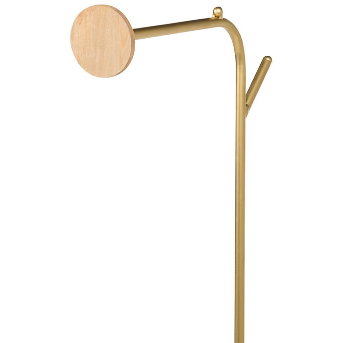 Appendiabiti in ferro dorato in metallo da 171 cm