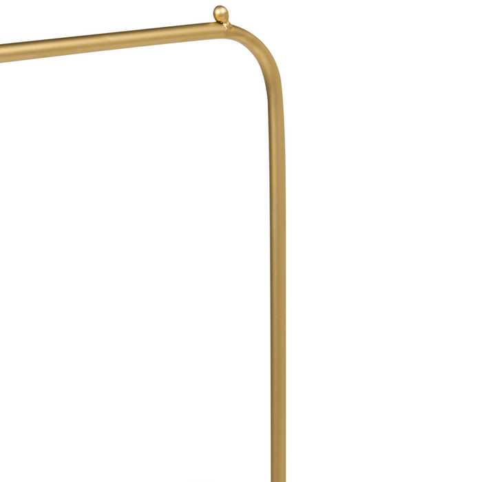 Appendiabiti in ferro dorato in metallo da 171 cm