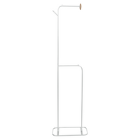 Appendiabiti in ferro argento in metallo da 171 cm