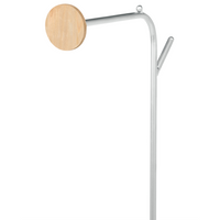 Appendiabiti in ferro argento in metallo da 171 cm