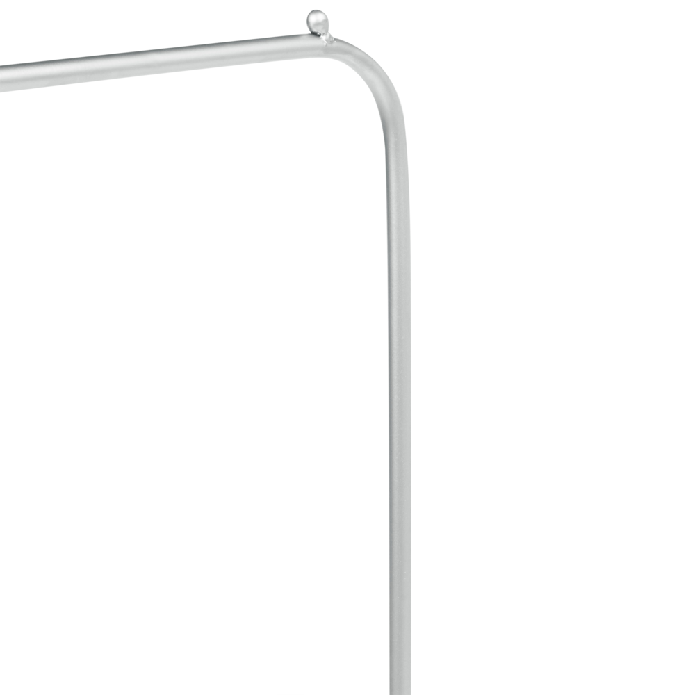 Appendiabiti in ferro argento in metallo da 171 cm
