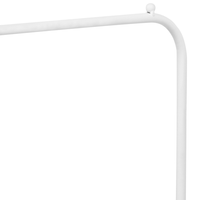 Appendiabiti in ferro bianco in metallo da 171 cm