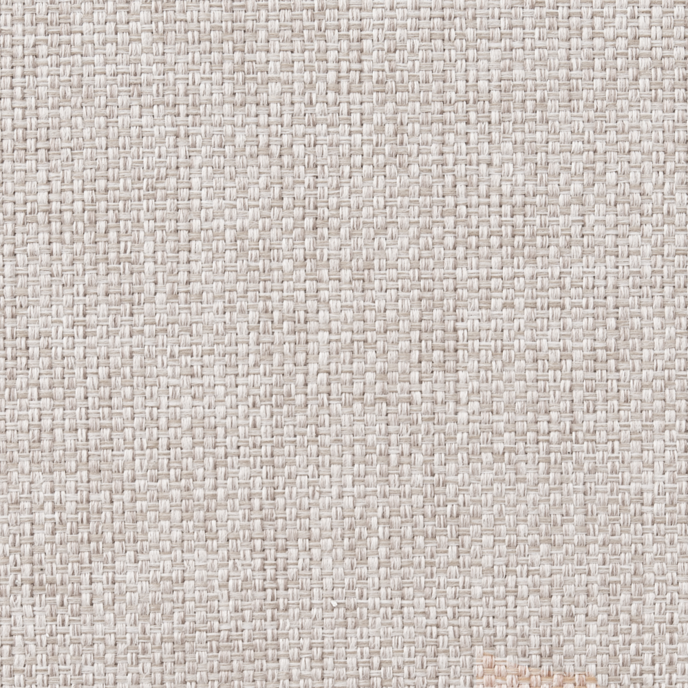 Divano da salotto a 2 posti in tessuto e struttura in legno beige e marrone scuro struttura in legno stile retrò