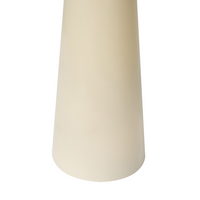 Set di 6 decorazioni natalizie LED per interni Accessorio candela in paraffina Bianco sporco decorazione per la casa