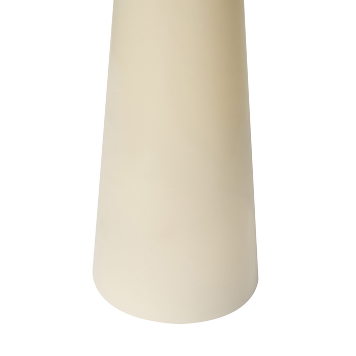 Set di 6 decorazioni natalizie LED per interni Accessorio candela in paraffina Bianco sporco decorazione per la casa