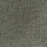 Set di 2 sedie da pranzo Struttura in legno di caucciù marrone scuro Seduta in tessuto verde Design retrò senza braccioli