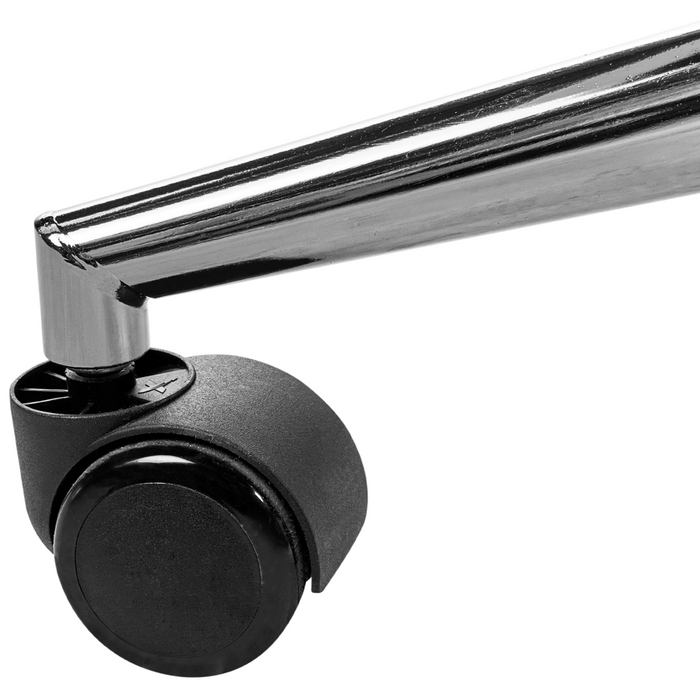 Moderna poltrona girevole da ufficio con braccioli e altezza regolabile velluto rosa