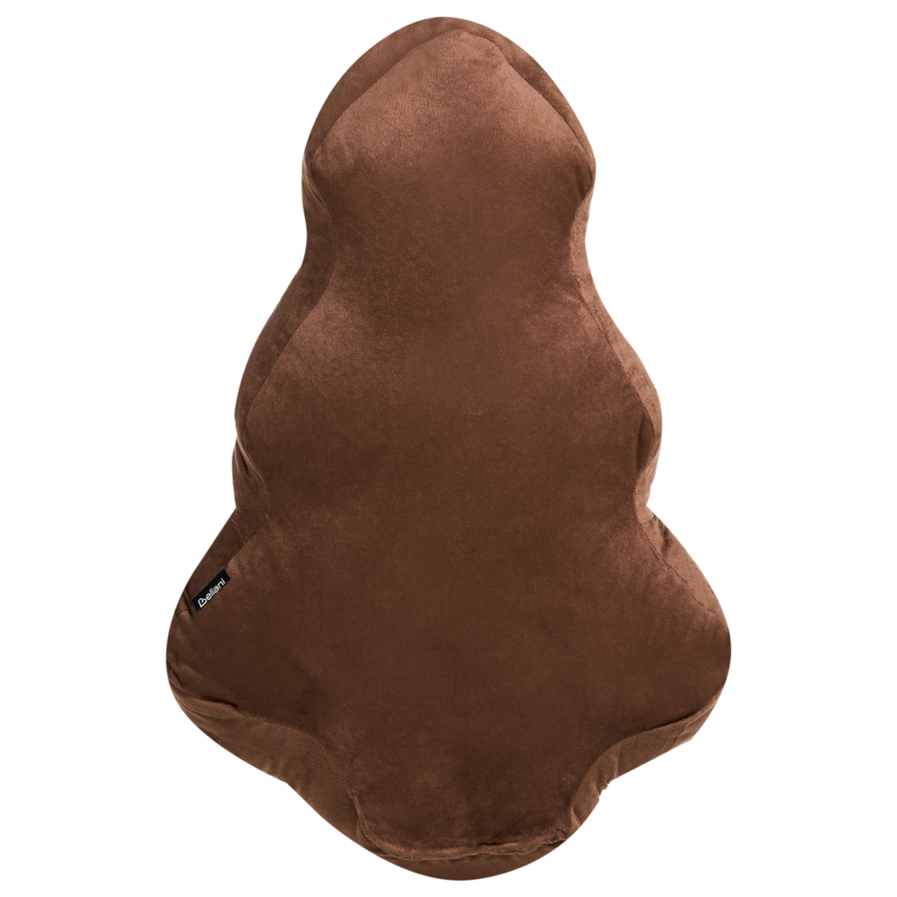 Set di 3 cuscini in velluto con motivo natalizio Pan di zenzero rosso accessorio decorativo 40 x 40 cm 60 x 40 cm 70 x 35 cm