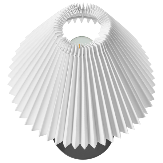 Lampada da terra industriale con paralume in tessuto e base in legno di gomma bianco naturale