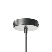 Lampada a sospensione moderna con paralume in tessuto di lino luce soffusa nero opaco beige chiaro