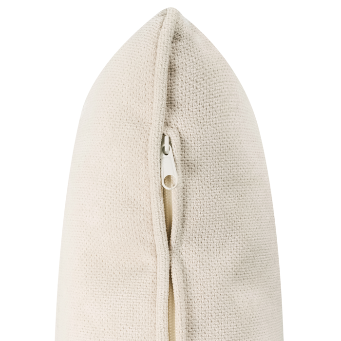 Sedia a dondolo Beige Chiaro Tessuto Gambe in legno con braccioli e cuscino Soggiorno classico tradizionale