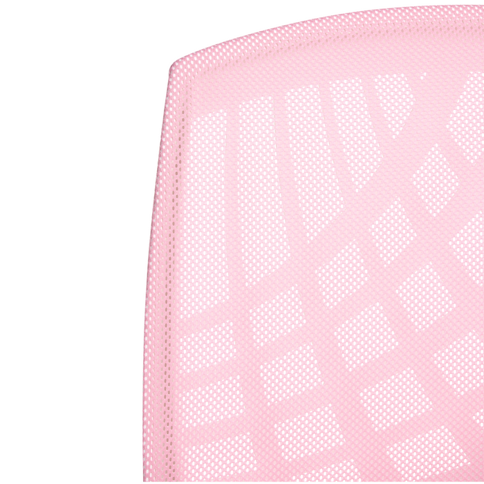 Sedia da ufficio rosa blu poliestere Mesh girevole scrivania computer altezza regolabile