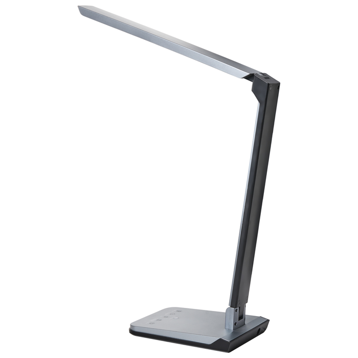 Lampada da scrivania a LED Materiale sintetico grigio Luminosità e colore regolabili Dimmer Casa Ufficio