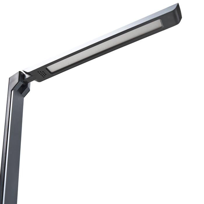 Lampada da scrivania a LED Materiale sintetico grigio Luminosità e colore regolabili Dimmer Casa Ufficio