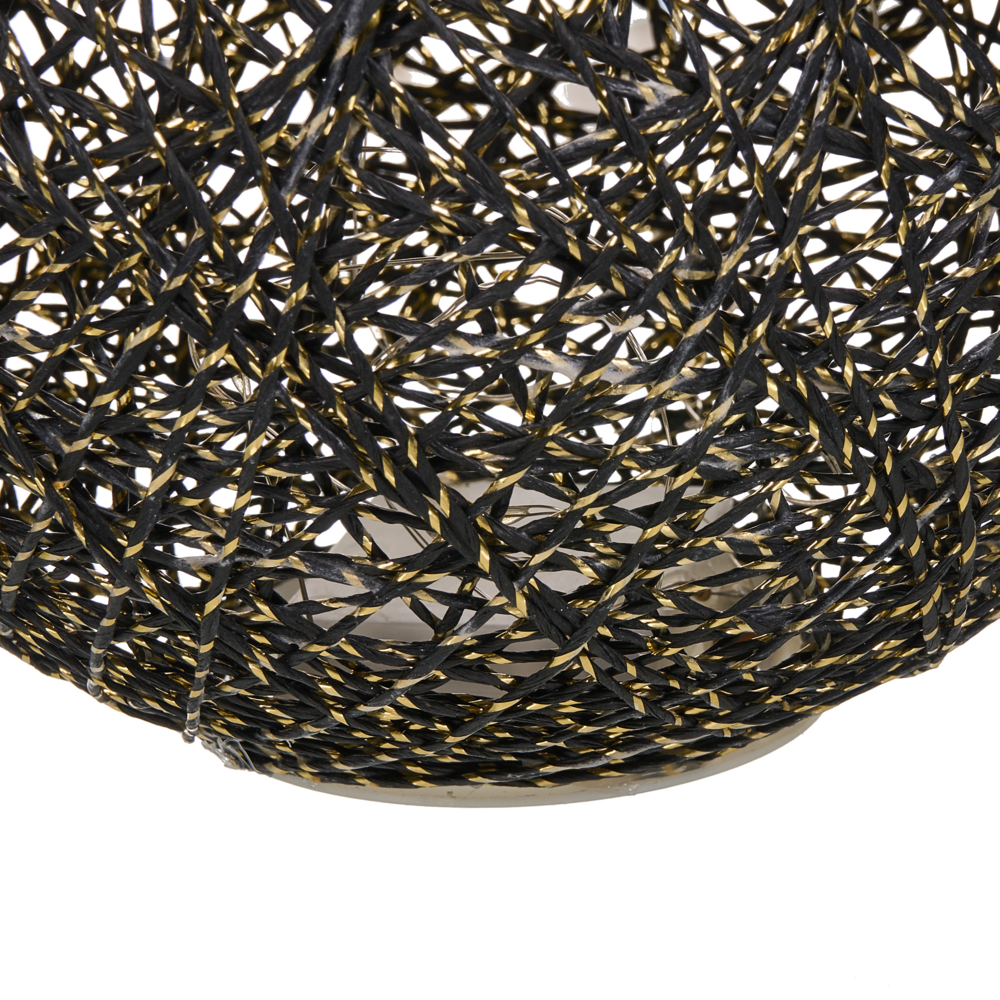 Set di 2 luci LED decorative per interni Accessori LED Illuminazione Carta Nera