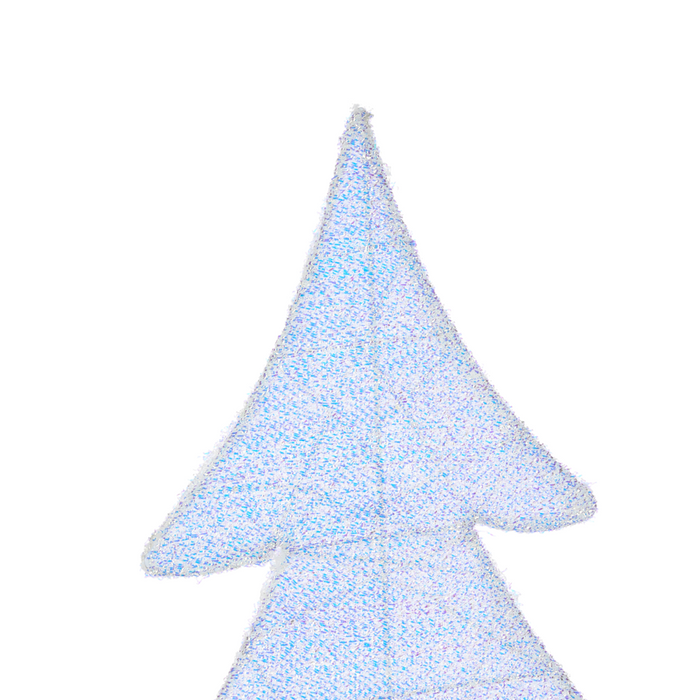 Decorazione natalizia da esterno a LED Albero di Natale 95 cm Decorazione natalizia da giardino Illuminata Bianca