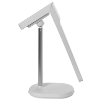 Lampada da scrivania per ufficio Illuminazione da tavolo bianco multifunzionale Lampada per computer da lettura Luce staccabile Funzione CCT Dimmer Stepless