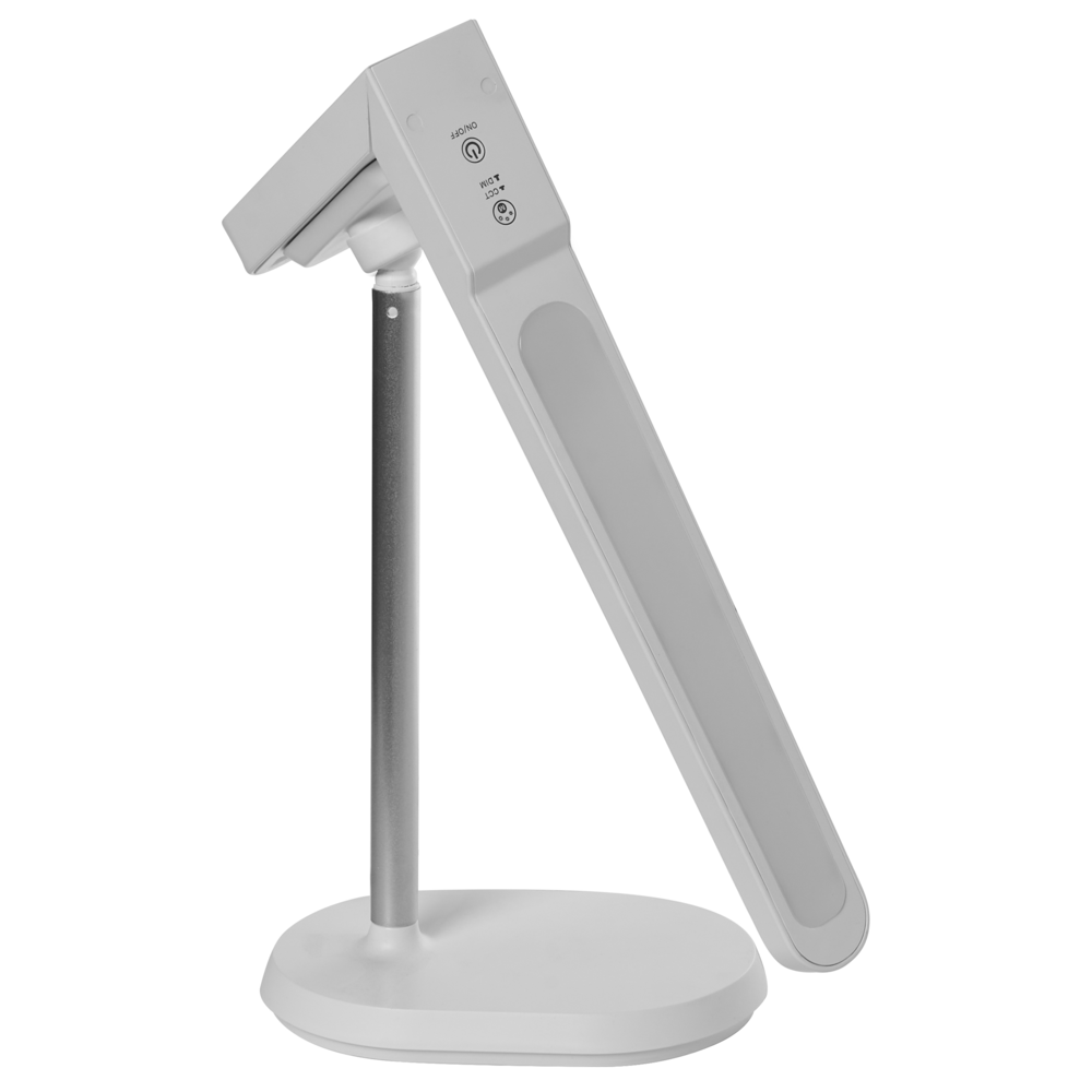 Lampada da scrivania per ufficio Illuminazione da tavolo bianco multifunzionale Lampada per computer da lettura Luce staccabile Funzione CCT Dimmer Stepless