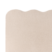 Letto in tessuto imbottito color beige 160 x 200 cm contenitore elevabile con testiera e rete a doghe