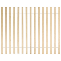 Letto minimalista con rete a doghe e testiera imbottita 180x200 cm stile elegante