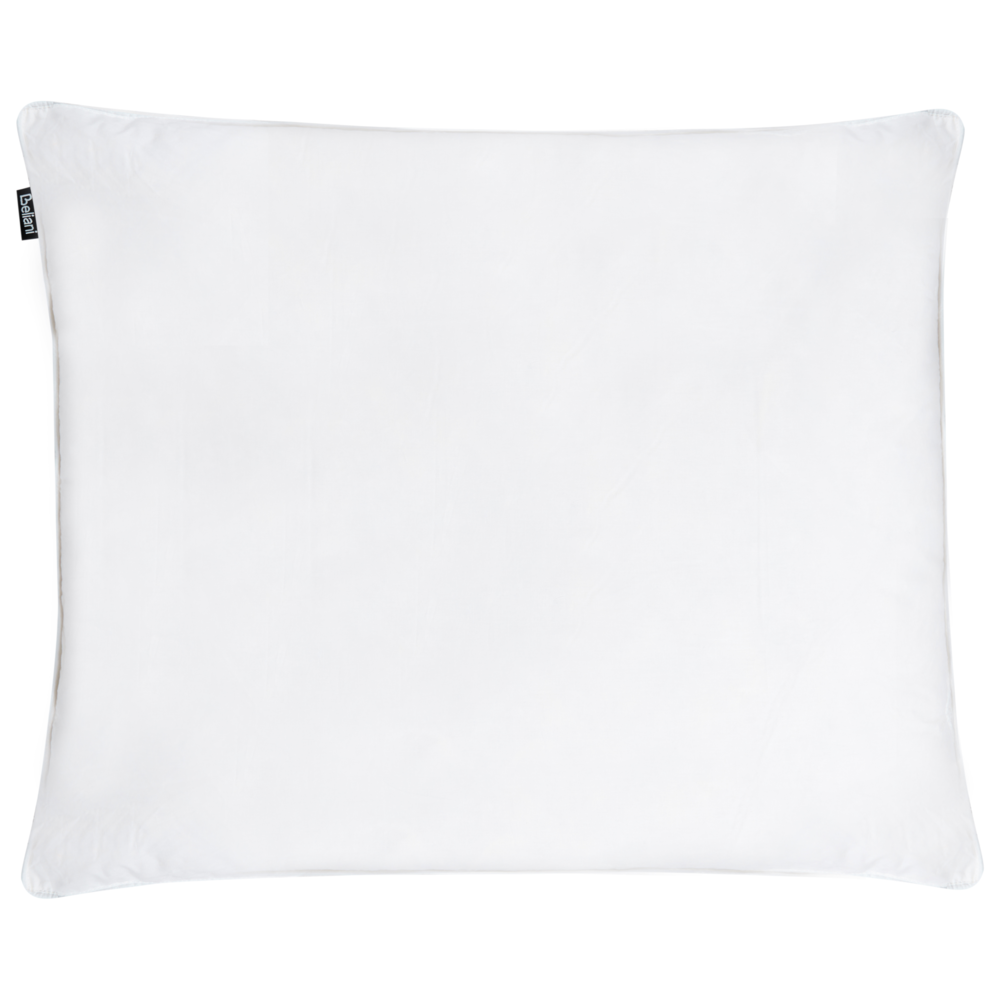 Cuscino da letto guanciale Cotone Bianco Piumino D'anatra e Piume 50 x 60 cm Alto Medio Morbido