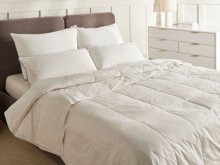 Piumino Japara Cotone Imbottitura Piumino D'anatra 200 x 220 cm Per Tutte Le Stagioni Due Strati Doppio