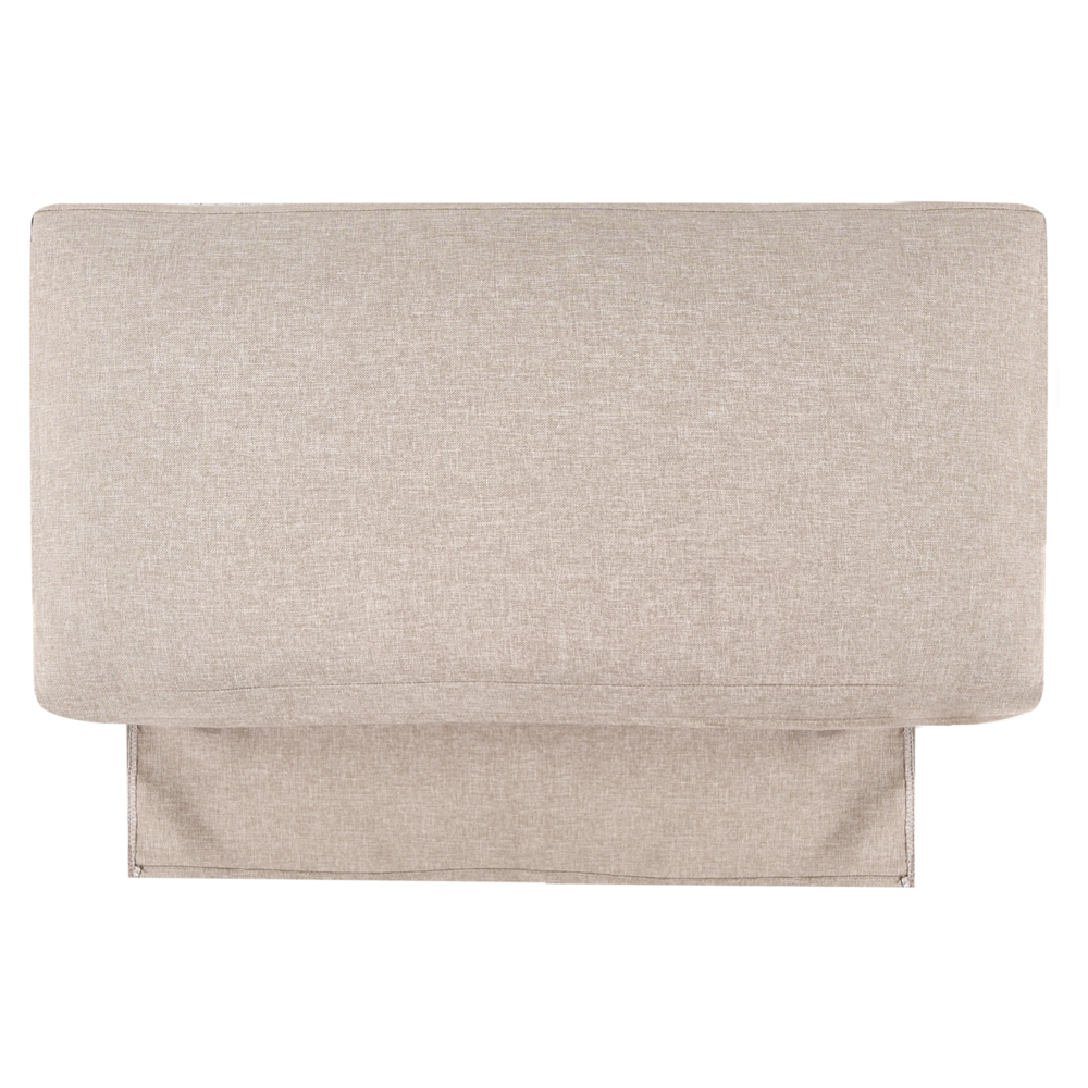 Set di copricuscini da esterno per cuscini per sedili e schienali di divani tortora cuscini laterali posteriori