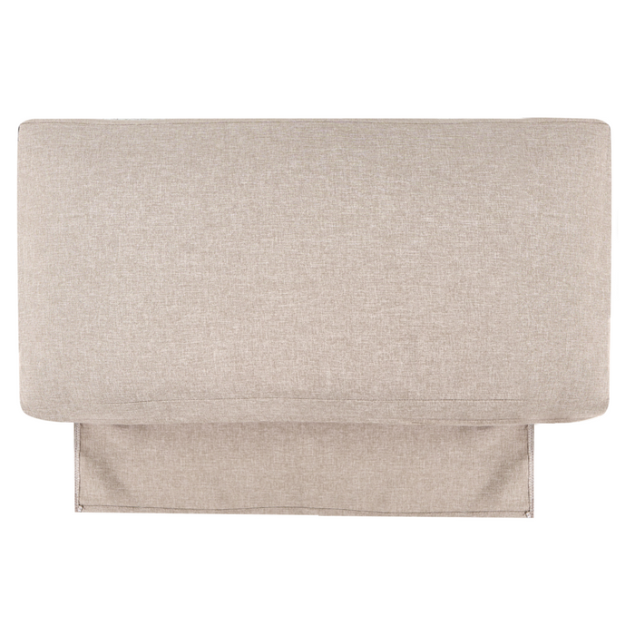 Set di copricuscini da esterno per cuscini per sedili e schienali di divani tortora cuscini laterali posteriori