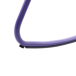 Sedia a dondolo da giardino viola alluminio a doghe Design moderno per esterni