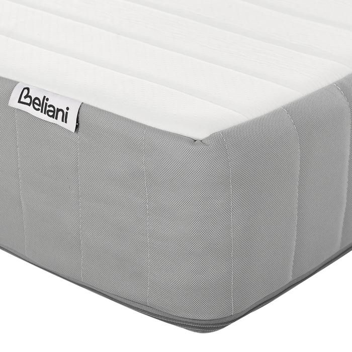 Materasso in memory foam con Molle Insacchettate a media rigidità 120 x 200 cm sfoderabile trapuntato