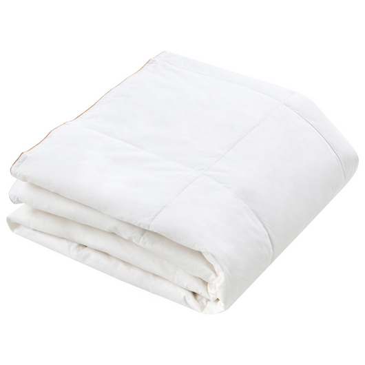 Piumino medio caldo in piume e piumino d'anatra bianche 220 x 240 cm 8 TOG Imbottitura naturale di lusso Primavera Estate