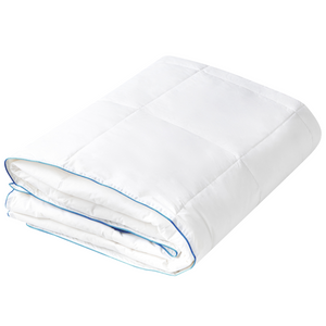 Piumino leggero in piuma d'oca bianco 150 x 200 cm primavera estate