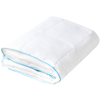 Piumino leggero in piuma d'oca bianco 200 x 200 cm primavera estate