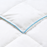 Piumino leggero in piuma d'oca bianco 200 x 200 cm primavera estate