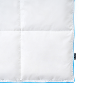 Piumino leggero in piuma d'oca bianco 200 x 200 cm primavera estate