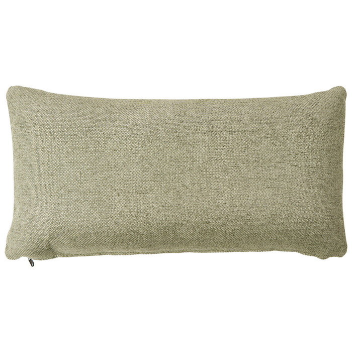 Divano angolare a 1 posto Modulo in tessuto verde chiaro Brande stile moderno