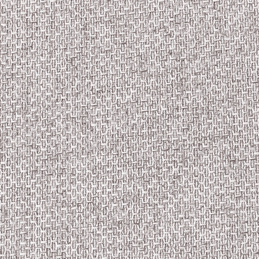 Pouf rettangolare in tessuto grigio stile moderno