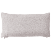 Divano a 4 posti in tessuto modulare marrone chiaro lato sinistro stile moderno minimalista