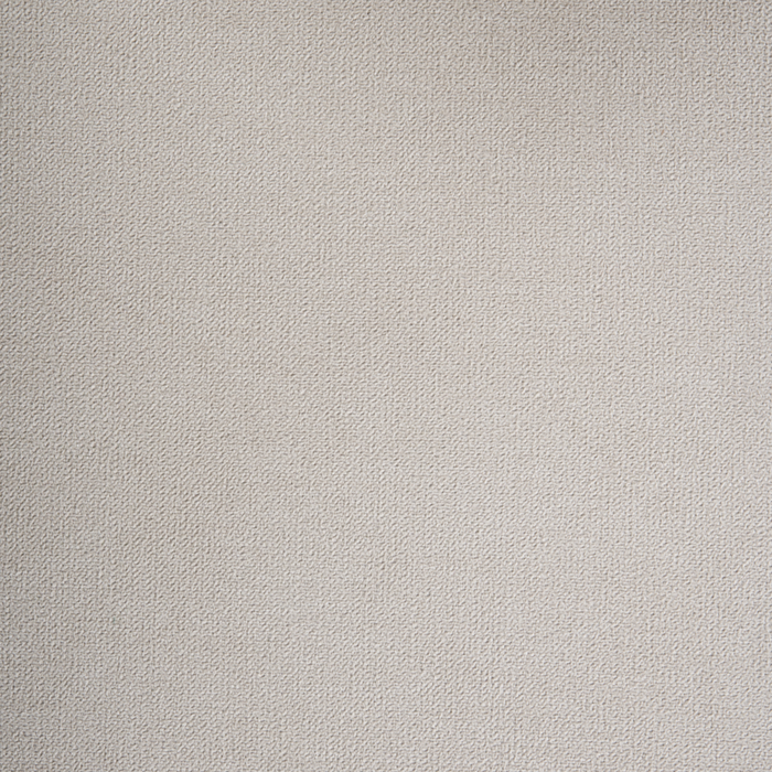 Set di 4 sedie da pranzo Beige Chiaro Poliestere Tappezzato Ferro Gambe Nere Sala da pranzo senza braccioli