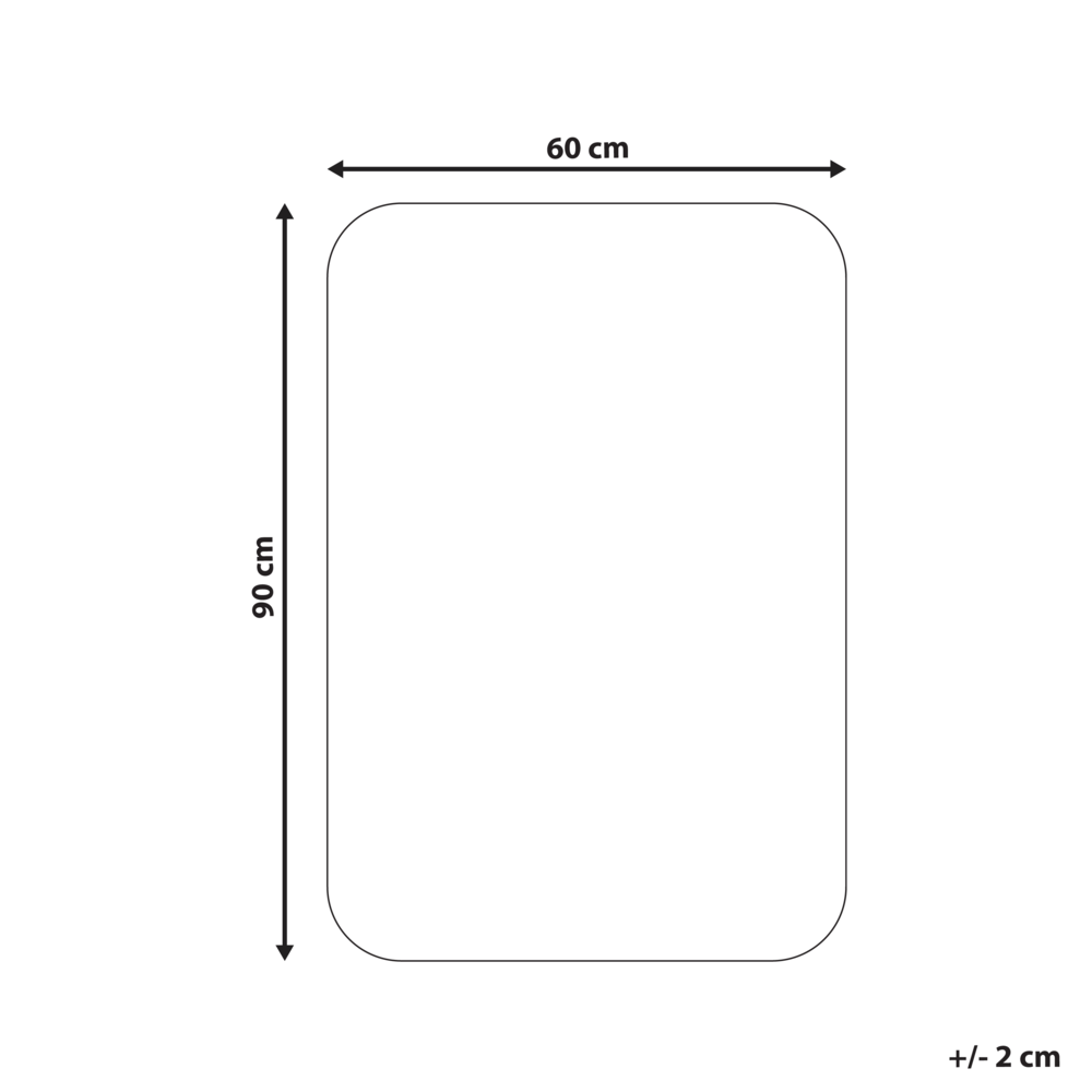 Tappetino da bagno in microfibra verde scuro 60 x 90 cm con retro antiscivolo Accessori da bagno rettangolari morbidi